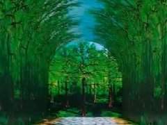 山西晋城时空隧道屏-p3软屏+p3.91led地砖屏 120㎡